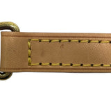 ルイ・ヴィトン LOUIS VUITTON ショルダーストラップ ベージュ　ゴールド金具 レザー ユニセックス ショルダーストラップ