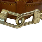 ルイ・ヴィトン LOUIS VUITTON ショルダーストラップ ベージュ　ゴールド金具 レザー ユニセックス ショルダーストラップ
