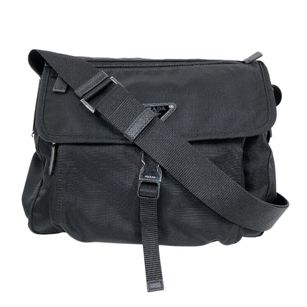 プラダ PRADA ナイロンショルダーバッグ 1BD994 ブラック ナイロン ユニセックス ショルダーバッグ