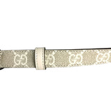 グッチ GUCCI GGマーモントベルト 70cm 409417 ホワイト GGスプリーム レディース ベルト