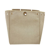 エルメス HERMES エールバッグアドPM □E刻 ベージュ×ゴールド トワル レディース リュック デイパック