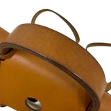 エルメス HERMES エールバッグアドPM □E刻 ベージュ×ゴールド トワル レディース リュック デイパック