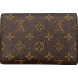 ルイ・ヴィトン LOUIS VUITTON ポルトトレゾールエテュイパピエ M61202 ブラウン モノグラム ユニセックス 二つ折り財布