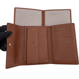 ルイ・ヴィトン LOUIS VUITTON ポルトトレゾールエテュイパピエ M61202 ブラウン モノグラム ユニセックス 二つ折り財布