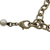 シャネル CHANEL ココマークパールネックレス ゴールド メタル/ストラス アクセサリー