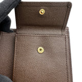 ルイ・ヴィトン LOUIS VUITTON ポルトビエ カルトクレディ モネ N61665 ブラウン ダミエ メンズ 二つ折り財布
