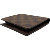 ルイ・ヴィトン LOUIS VUITTON ポルトビエ カルトクレディ モネ N61665 ブラウン ダミエ メンズ 二つ折り財布