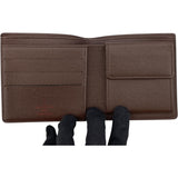 ルイ・ヴィトン LOUIS VUITTON ポルトビエ カルトクレディ モネ N61665 ブラウン ダミエ メンズ 二つ折り財布