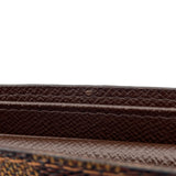 ルイ・ヴィトン LOUIS VUITTON ポルトビエ カルトクレディ モネ N61665 ブラウン ダミエ メンズ 二つ折り財布
