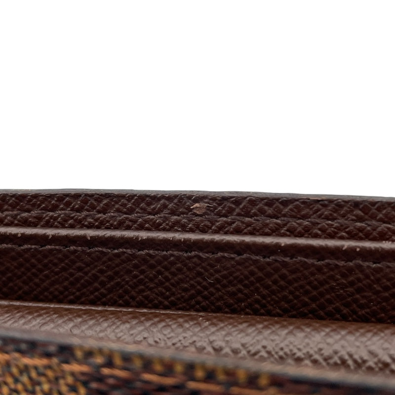 ルイ・ヴィトン LOUIS VUITTON ポルトビエ カルトクレディ モネ N61665 ブラウン ダミエ メンズ 二つ折り財布