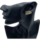 シャネル CHANEL ロゴピアス ゴールド メタル/ストラス ジュエリー