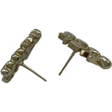 シャネル CHANEL ロゴピアス ゴールド メタル/ストラス ジュエリー