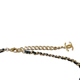 シャネル CHANEL チェーン ネックレス ゴールド メタル/レザー レディース ネックレス
