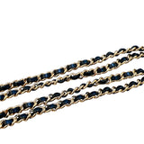 シャネル CHANEL チェーン ネックレス ゴールド メタル/レザー レディース ネックレス