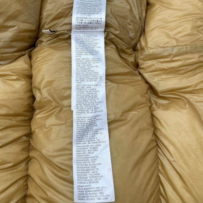 グッチ GUCCI ×THE NORTH FACE ダウンコート 671794 アイボリー ナイロン レディース ダウンジャケット