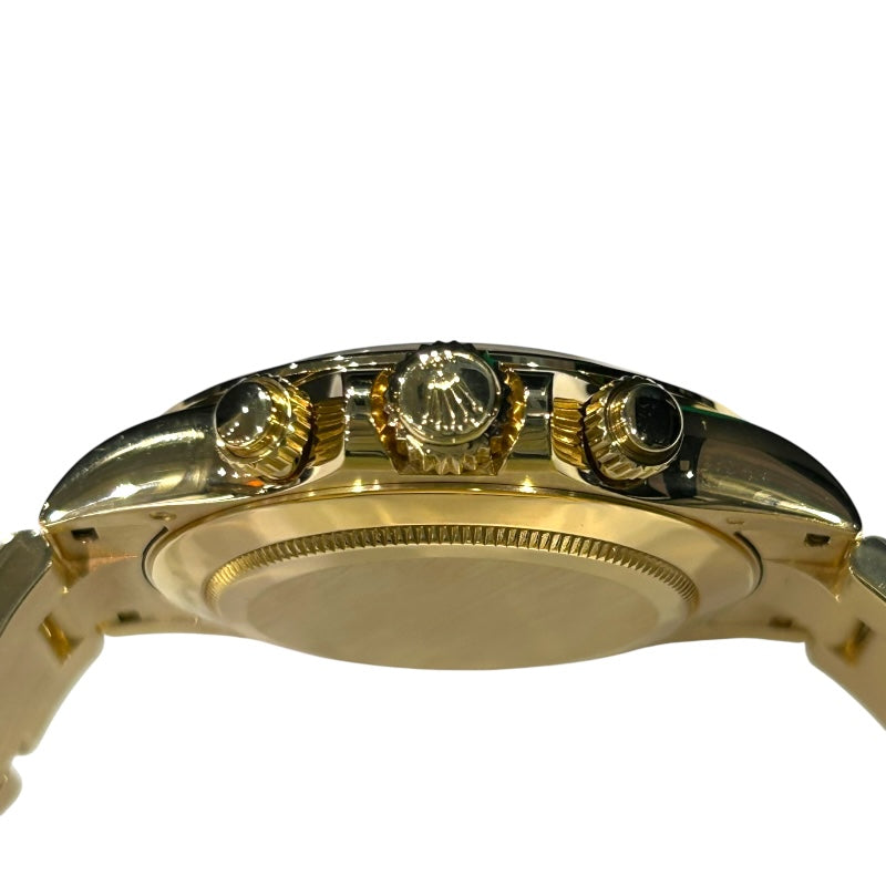 ロレックス ROLEX デイトナ ブラックシェル 116508NG ブラックシェル K18YG メンズ 腕時計