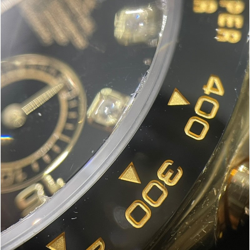 ロレックス ROLEX デイトナ 116518LNG ブラック K18YG メンズ 腕時計