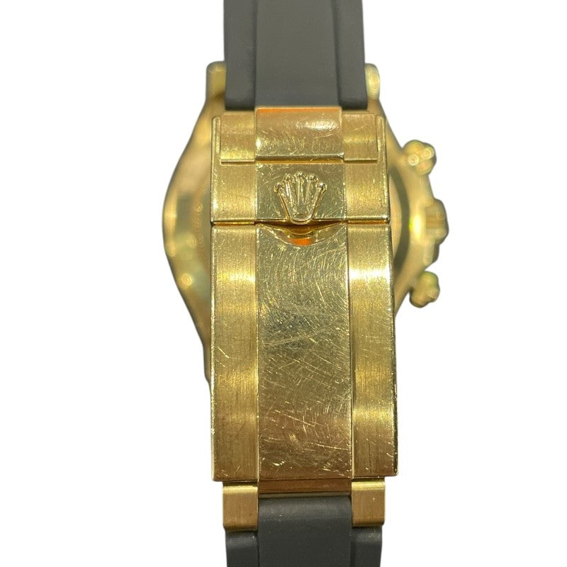 ロレックス ROLEX デイトナ 116518LNG ブラック K18YG メンズ 腕時計