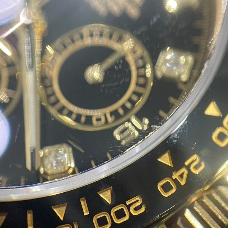ロレックス ROLEX デイトナ 116518LNG ブラック K18YG メンズ 腕時計