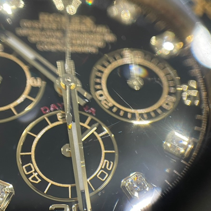 ロレックス ROLEX デイトナ 116518LNG ブラック K18YG メンズ 腕時計