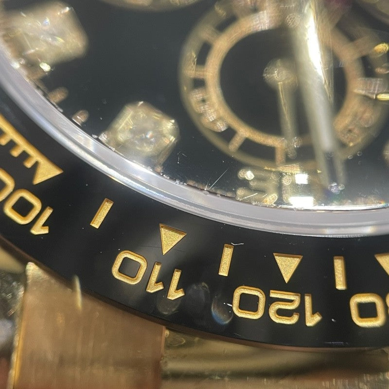 ロレックス ROLEX デイトナ 116518LNG ブラック K18YG メンズ 腕時計