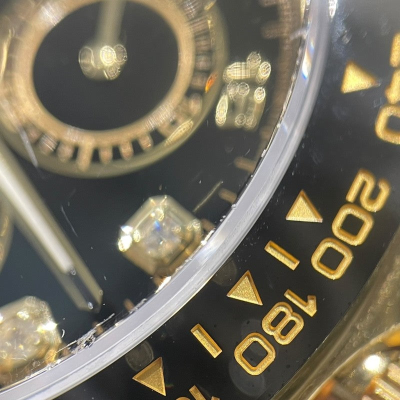 ロレックス ROLEX デイトナ 116518LNG ブラック K18YG メンズ 腕時計