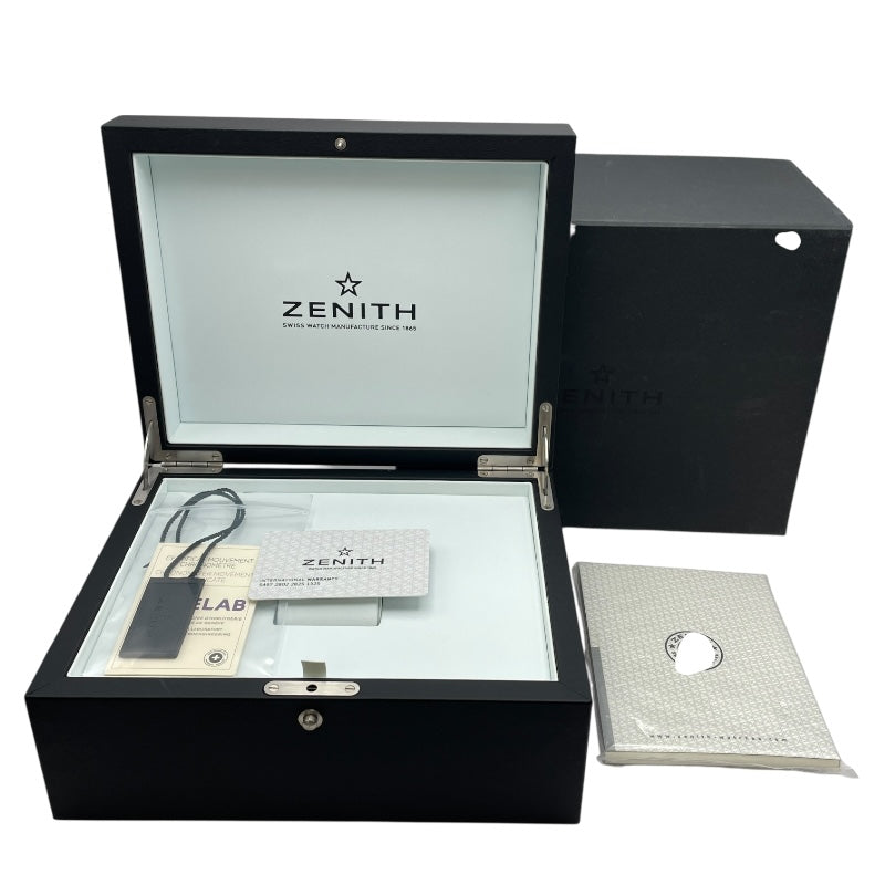 ゼニス ZENITH デファイ エルプリメロ21 95.9005.9004/01.M900 シルバー Ti/セラミック メンズ 腕時計