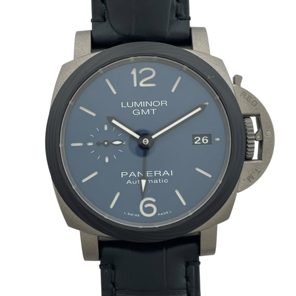 パネライ PANERAI ルミノール GMT PAM01279 ブルー チタン 自動巻き メンズ 腕時計