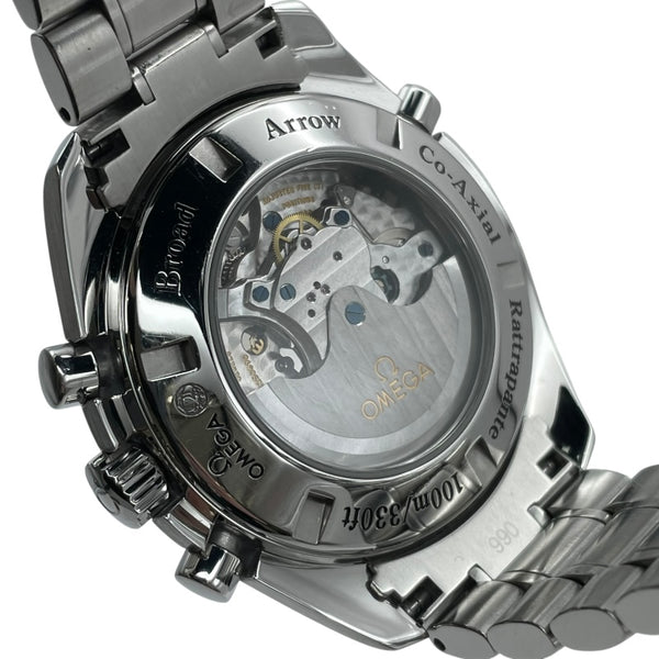 オメガ OMEGA スピードマスター ブロードアロー ラトラパンテ 3582.51 ブラック SS 自動巻き メンズ 腕時計