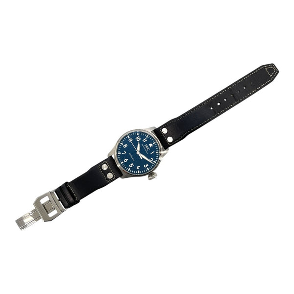 インターナショナルウォッチカンパニー IWC ビッグパイロットウォッチ43 IW329303 ブルー SS/革ベルト 自動巻き メンズ 腕時計