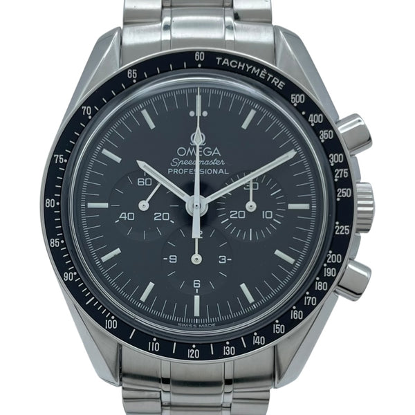 オメガ OMEGA スピードマスター ムーンウォッチ プロフェッショナル クロノグラフ 3560.50 ブラック SS メンズ 腕時計