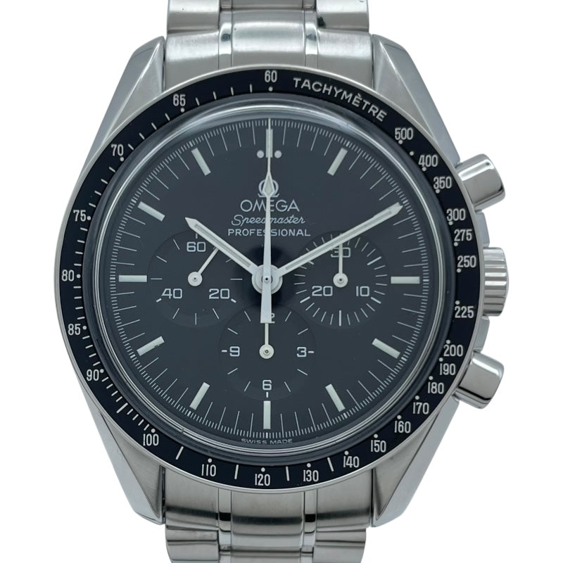 オメガ OMEGA スピードマスター ムーンウォッチ プロフェッショナル クロノグラフ 3560.50 ブラック SS メンズ 腕時計