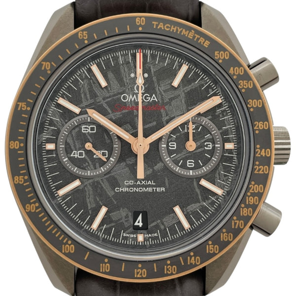 オメガ OMEGA スピードマスター ダークサイド オブ ザ ムーン メテオライト 311.63.44.51.99.001 グレー 隕石 セラミック メンズ 腕時計