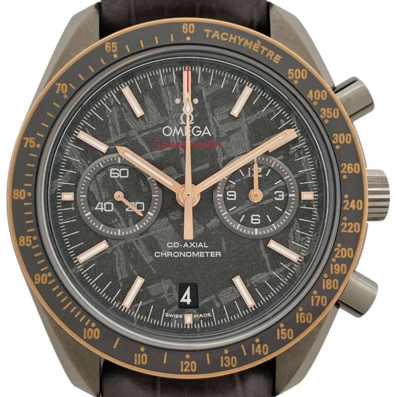 オメガ OMEGA スピードマスター ダークサイド オブ ザ ムーン メテオライト 311.63.44.51.99.001 グレー 隕石 セラミック メンズ 腕時計