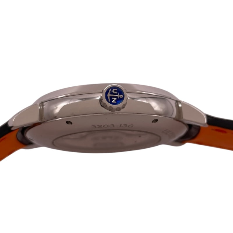 ユリスナルダン ULYSSE NARDIN クラシコ マニュファクチュール 3203-136/E2 ブラック SS 自動巻き メンズ 腕時計