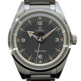 オメガ OMEGA シーマスター レイルマスター コーアクシャル マスタークロノメーター 1957 トリロジー 220.10.38.20.01.002 ブラック SS 自動巻き メンズ 腕時計