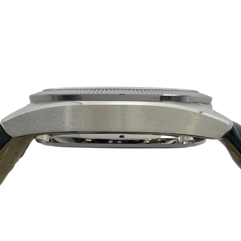 オメガ OMEGA コンステレーション グローブマスター 130.30.39.21.03.001 ブルー SS/革ベルト 自動巻き メンズ 腕時計