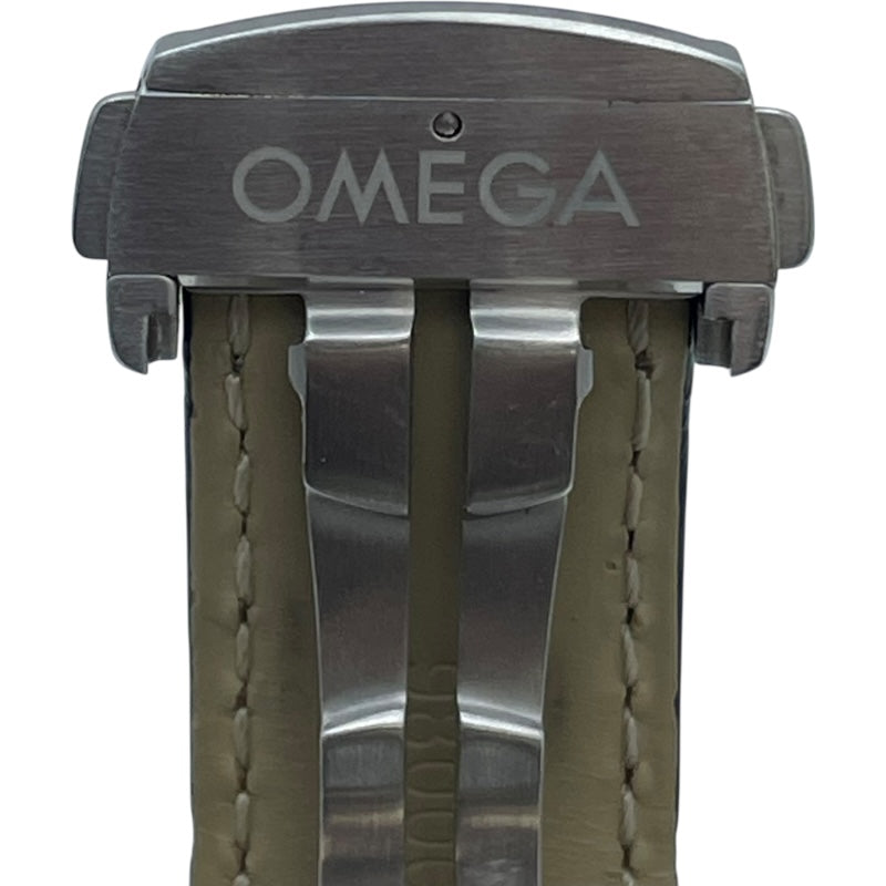 オメガ OMEGA コンステレーション グローブマスター 130.30.39.21.03.001 ブルー SS/革ベルト 自動巻き メンズ 腕時計