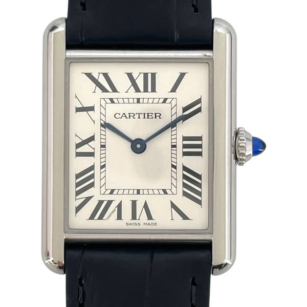 カルティエ Cartier タンク マスト LM WSTA0041 シルバー SS クオーツ ユニセックス 腕時計