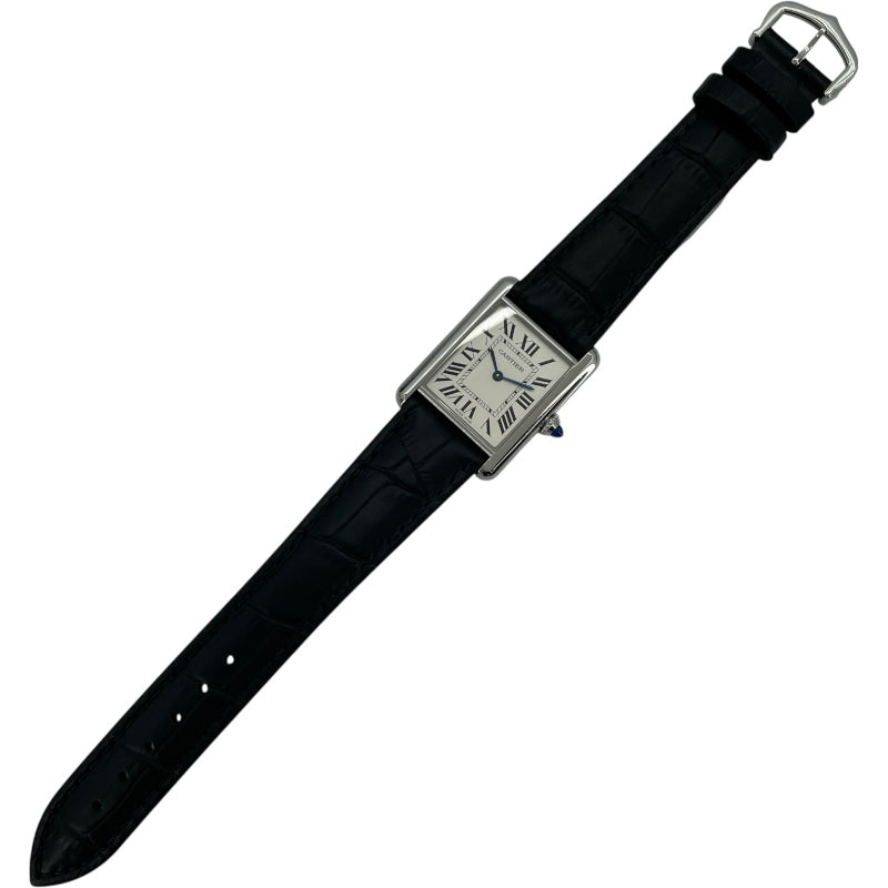 カルティエ Cartier タンク マスト LM WSTA0041 シルバー SS クオーツ ユニセックス 腕時計