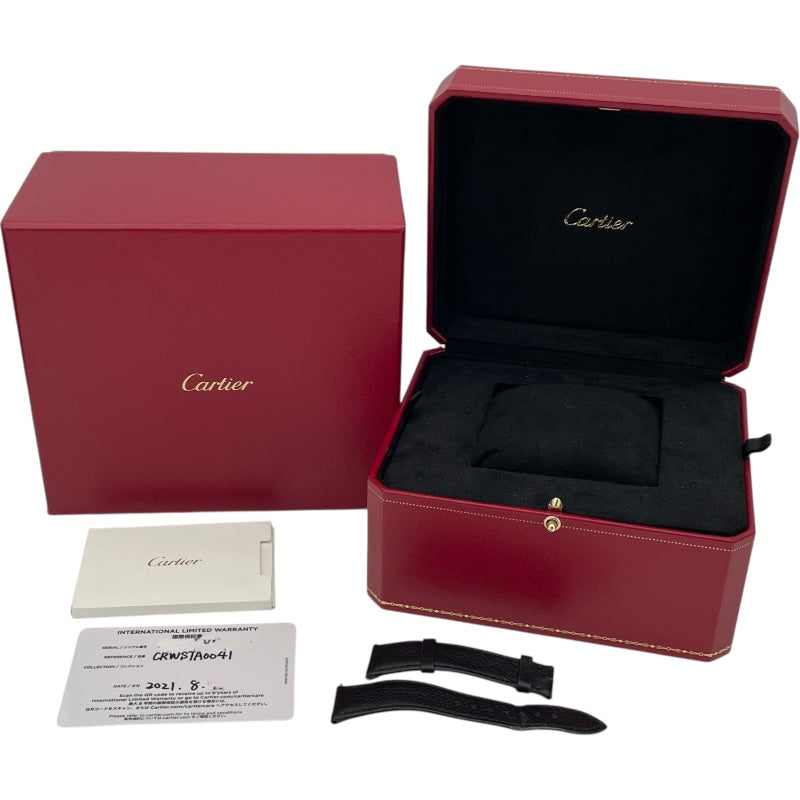 カルティエ Cartier タンク マスト LM WSTA0041 シルバー SS クオーツ ユニセックス 腕時計