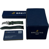 ブライトリング BREITLING ナビタイマー オートマチック41 A17326 グリーン SS 自動巻き メンズ 腕時計