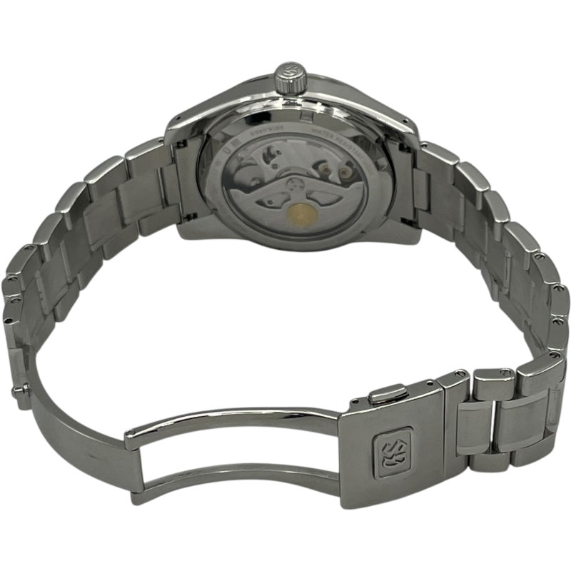 グランドセイコー Grand Seiko ヒストリカルコレクションスプリングドライブGSセルフデーター限定モデル SBGA105 ブルー SS 自動巻き メンズ 腕時計