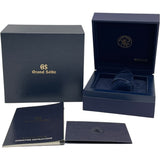 グランドセイコー Grand Seiko ヒストリカルコレクションスプリングドライブGSセルフデーター限定モデル SBGA105 ブルー SS 自動巻き メンズ 腕時計