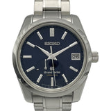 グランドセイコー Grand Seiko ヒストリカルコレクションスプリングドライブGSセルフデーター限定モデル SBGA105 ブルー SS 自動巻き メンズ 腕時計