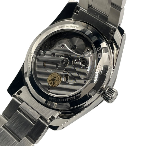 グランドセイコー Grand Seiko ヒストリカルコレクションスプリングドライブGSセルフデーター限定モデル SBGA105 ブルー SS 自動巻き メンズ 腕時計