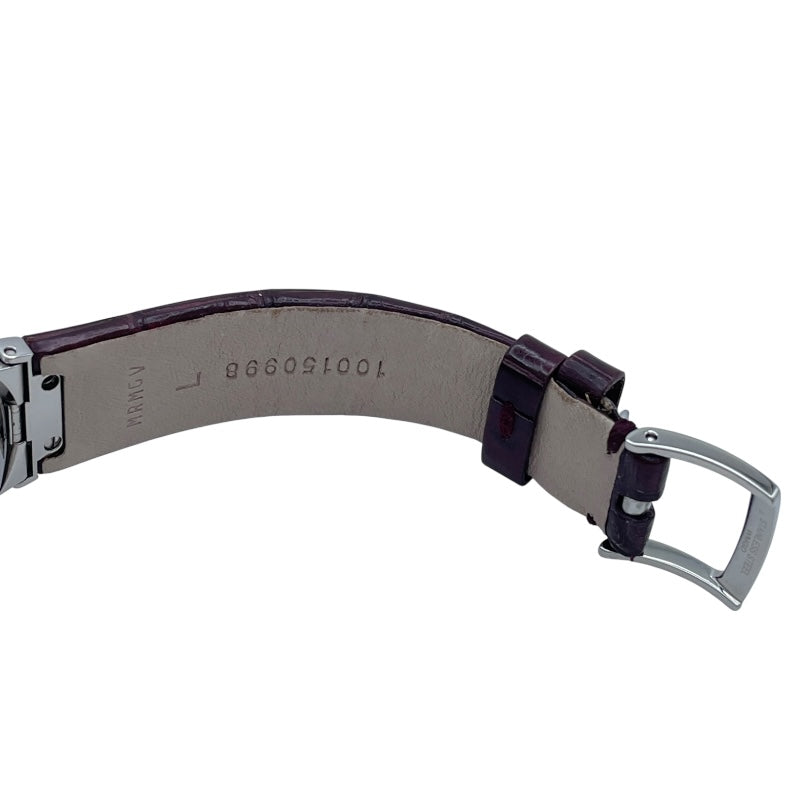 ブルガリ BVLGARI ルチュア LU28S レッド SS レディース 腕時計