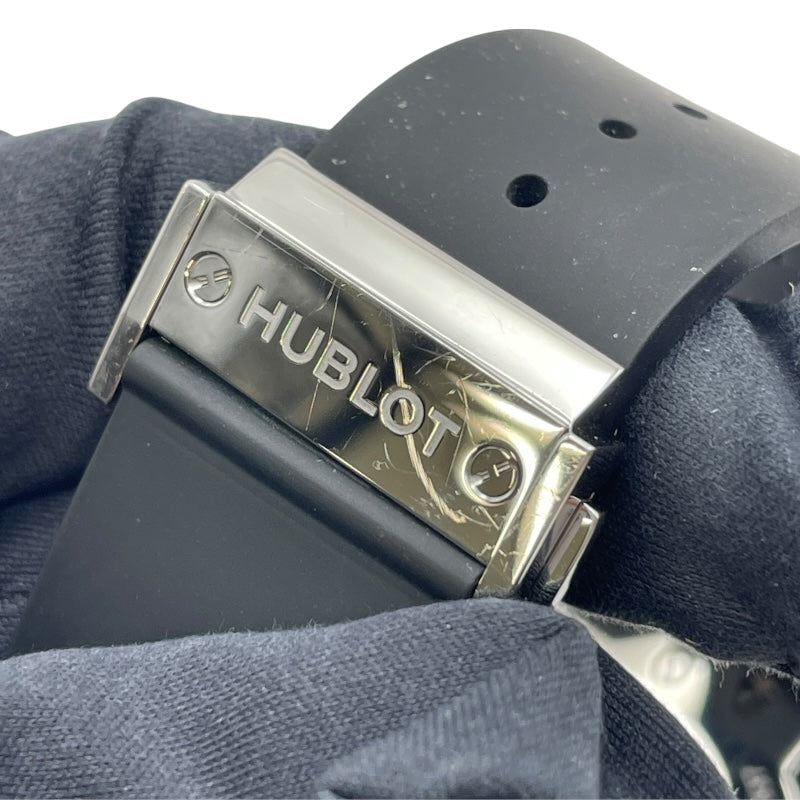ウブロ HUBLOT アエロフュージョン クロノグラフ オーリンスキー チタニウム ホワイト 525.NX.0127.LR.JORL19 グレー チタン メンズ 腕時計