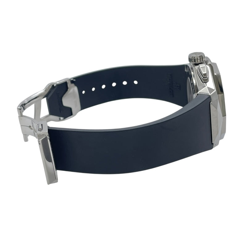 ウブロ HUBLOT アエロフュージョン クロノグラフ オーリンスキー チタニウム ホワイト 525.NX.0127.LR.JORL19 グレー チタン メンズ 腕時計