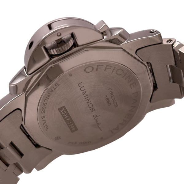 パネライ PANERAI ルミノール ドゥエ 42mm PAM01124 ネイビー SS 自動巻き メンズ 腕時計